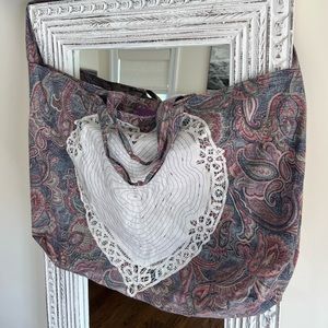 Massive boho tote
